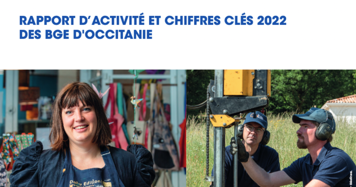 Image de l'article sur le Rapport Activité BGE Occitanie 2022