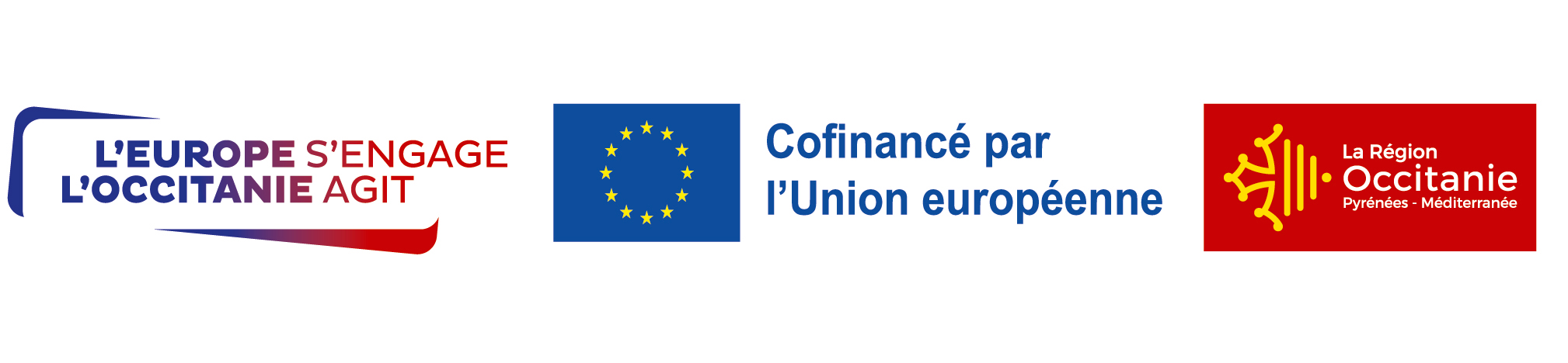 cofinance par L'union Européenne et la région Occitanie